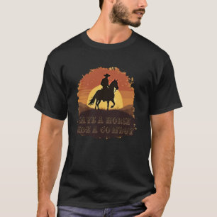 Cowboy Lover Save A Horse Ride A Cowboy Vintage Fu T-Shirt