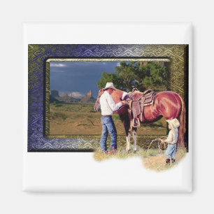 Cowboy Magnet