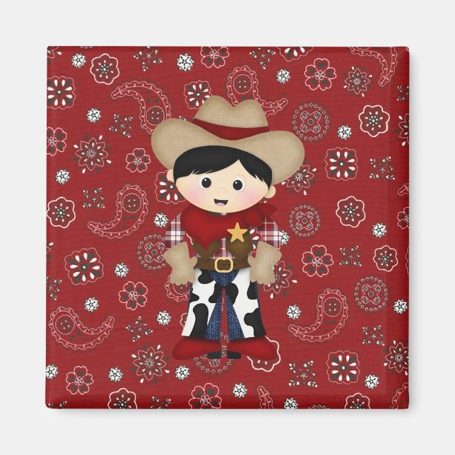 Cowboy Magnet (Front)