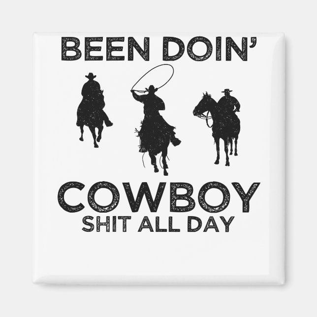 cowboy magnet (Front)
