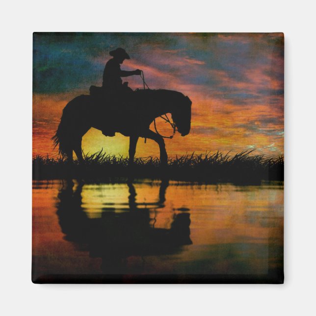 Cowboy Magnet (Front)