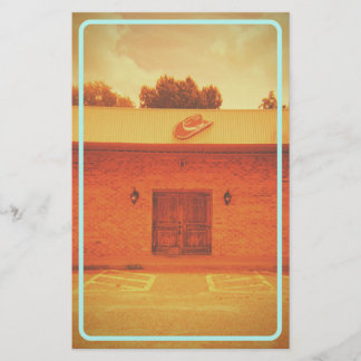 Cowboy Motel Vintage Stationery