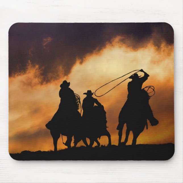Cowboy Mouse Pad (Front)
