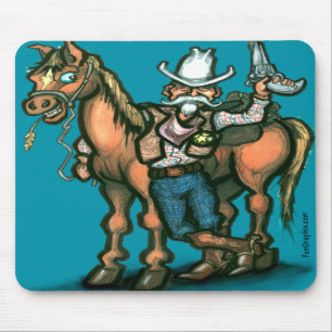 Cowboy Mouse Pad