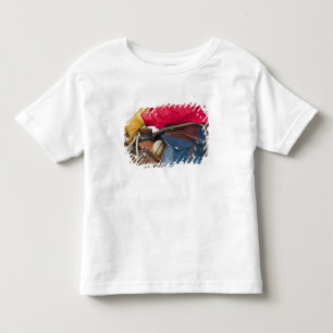Cowboy on Horse wearing Leather Chaps Toddler T-Shirt