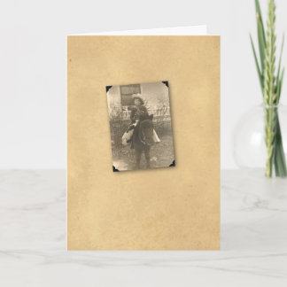 COWBOY ON PONY 1 CARD