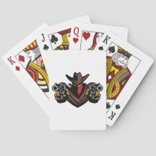 Cowboy Outlaw Playing Cards