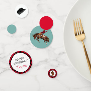 Cowboy party  confetti