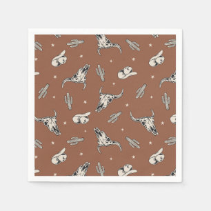 Cowboy Party Napkins   Western Party Napkins