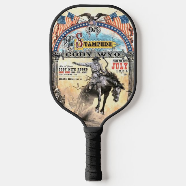 Cowboy Pickleball Paddle (Front)