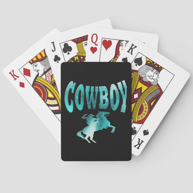 Cowboy Playing Cards (Back)