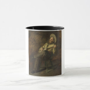 Cowboy Playing the Banjo and Singing Country Music Mug