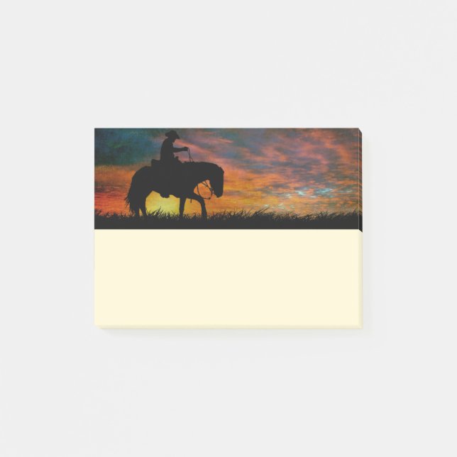 Cowboy Post-It Notes (Front)