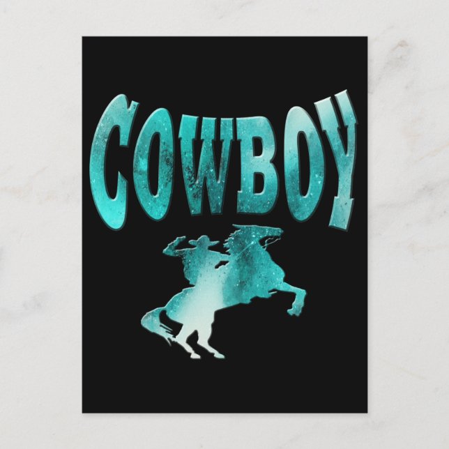 Cowboy Postcard (Front)