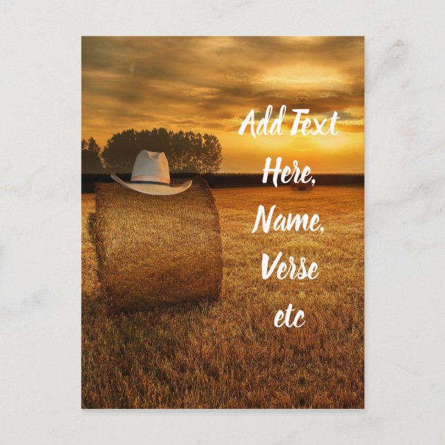 Cowboy Postcard (Front)