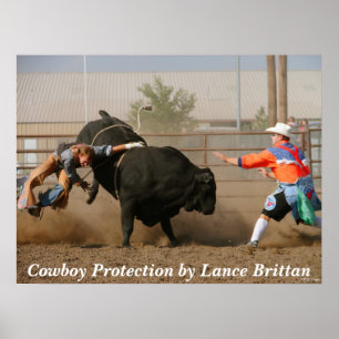 Cowboy  Protection Poster