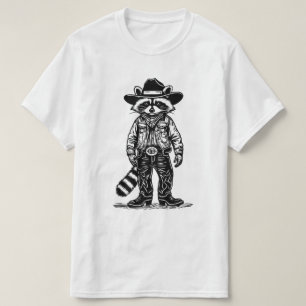 cowboy raccoon T-Shirt