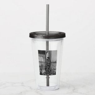 Cowboy Rancher or Canadian Outlaw of Old West Acrylic Tumbler