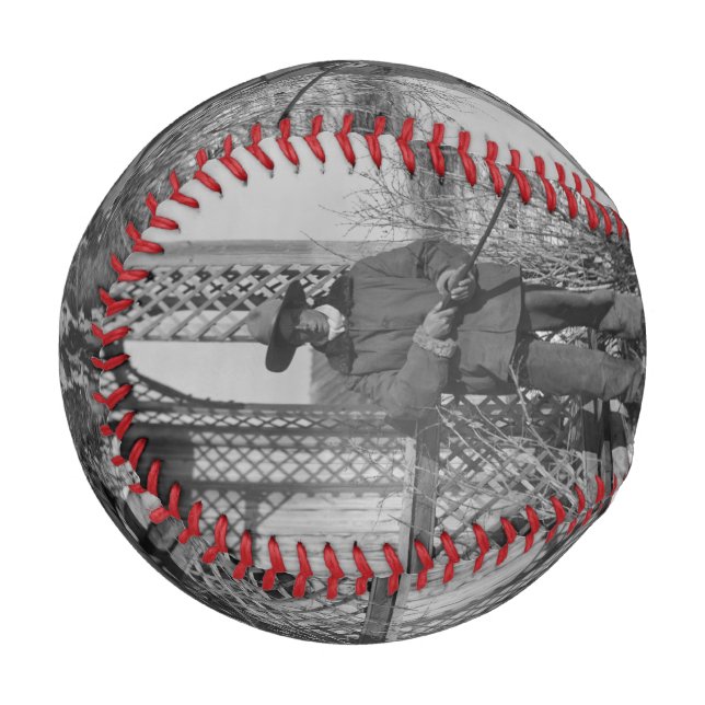 Cowboy Rancher or Canadian Outlaw of Old West Baseball (Front Left)