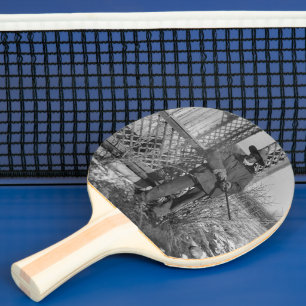 Cowboy Rancher or Canadian Outlaw of Old West Ping Pong Paddle