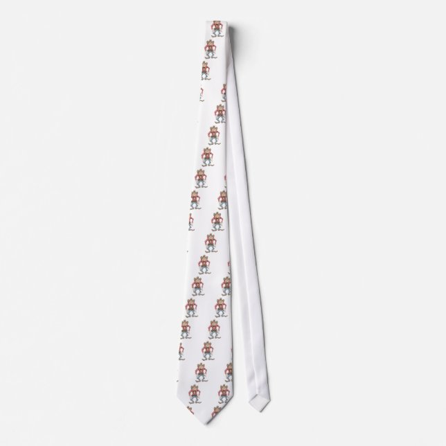 Cowboy ready to Draw Tie (Front)