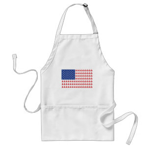 Cowboy-Rider-Flag-Tee Standard Apron