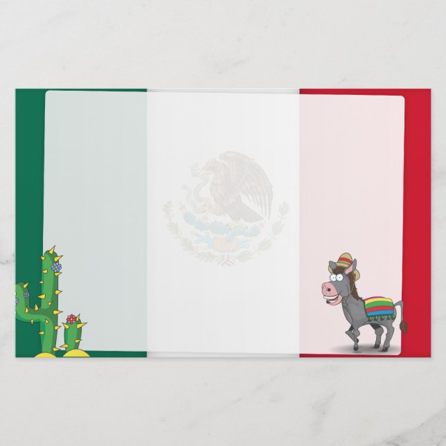 Cowboy Rodeo Horse Stationery (Front)