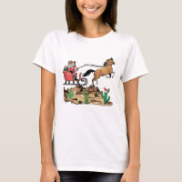 Cowboy Santa Horse Christmas Western