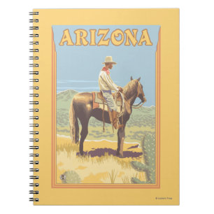 Cowboy (Side View)Arizona Notebook