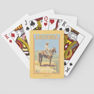 Cowboy (Side View)Arizona Playing Cards