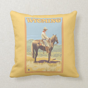 Cowboy (Side View)Wyoming Cushion
