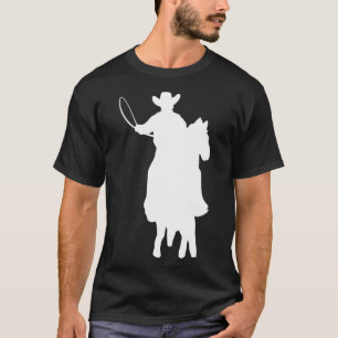 Cowboy Silhouette Cowboy Fanatic T-Shirt
