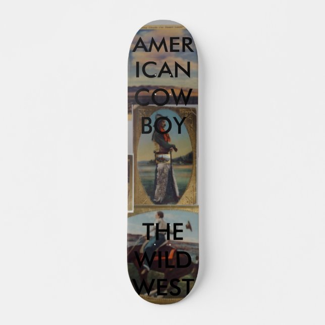 COWBOY Skateboard Design (Front)