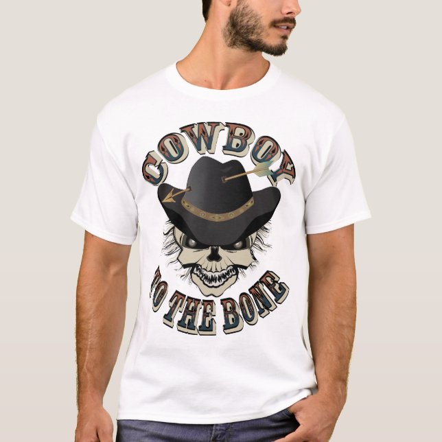 Cowboy Skull T-Shirt (Front)