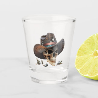 Cowboy Spirit Shot Glass