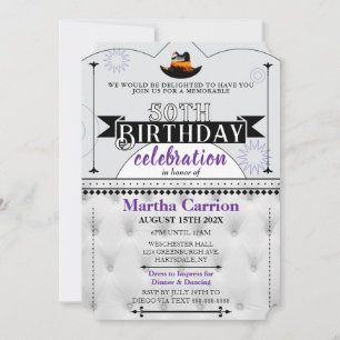 Cowboy States Hat Flat Card