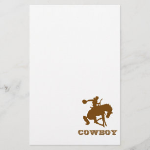 Cowboy Stationery
