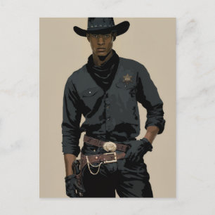 COWBOY SWAG # 4 POSTCARD