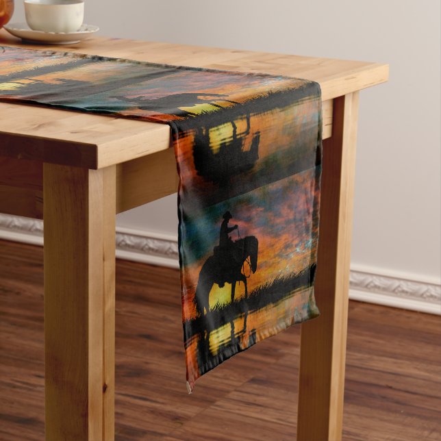 Cowboy Table Runner (In Situ)