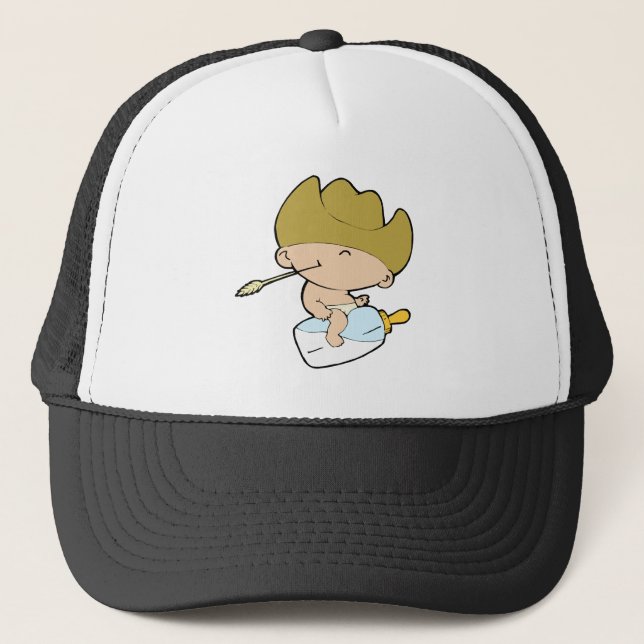 cowboy trucker hat (Front)