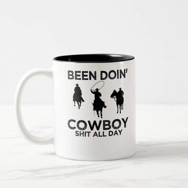 cowboy Two-Tone coffee mug (Left)