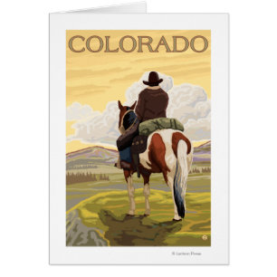 Cowboy (View from Back)Colorado