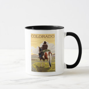 Cowboy (View from Back)Colorado Mug