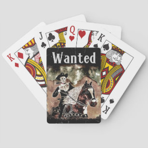 Cowboy Wanted Playing cards