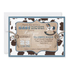 Cowboy Western Rocking Horse Baby Shower