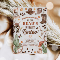 Cowboy Wild West 1st Rodeo Ranch Birthday Party