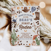 Cowboy Wild West 1st Rodeo Ranch Birthday Party