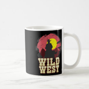 Cowboy Wild West Western Country Saddle Gift Coffee Mug