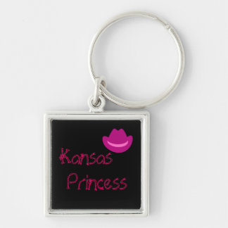 cowboyha_pink_dark, Kansas, Princess Key Ring