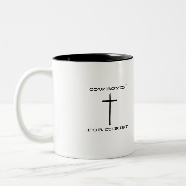 Cowboyin' for Christ Mug (Left)